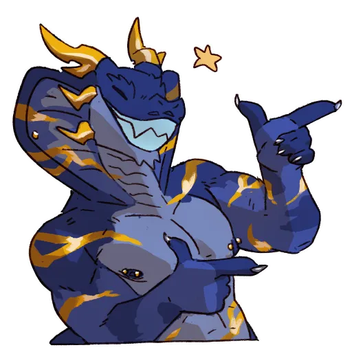 Argent pointing YEAHHH