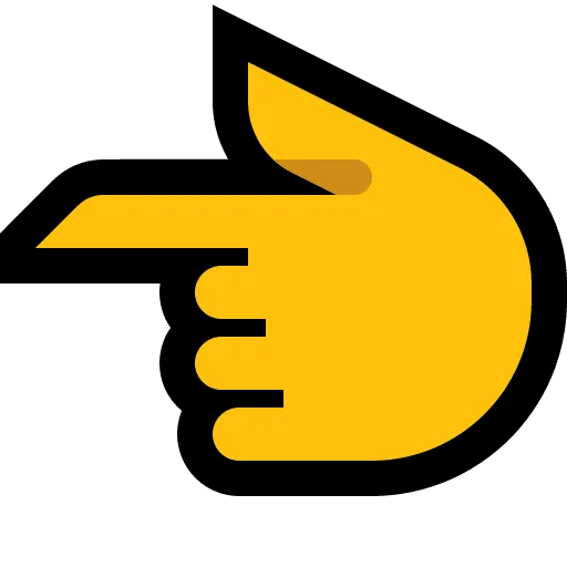 emoji point left