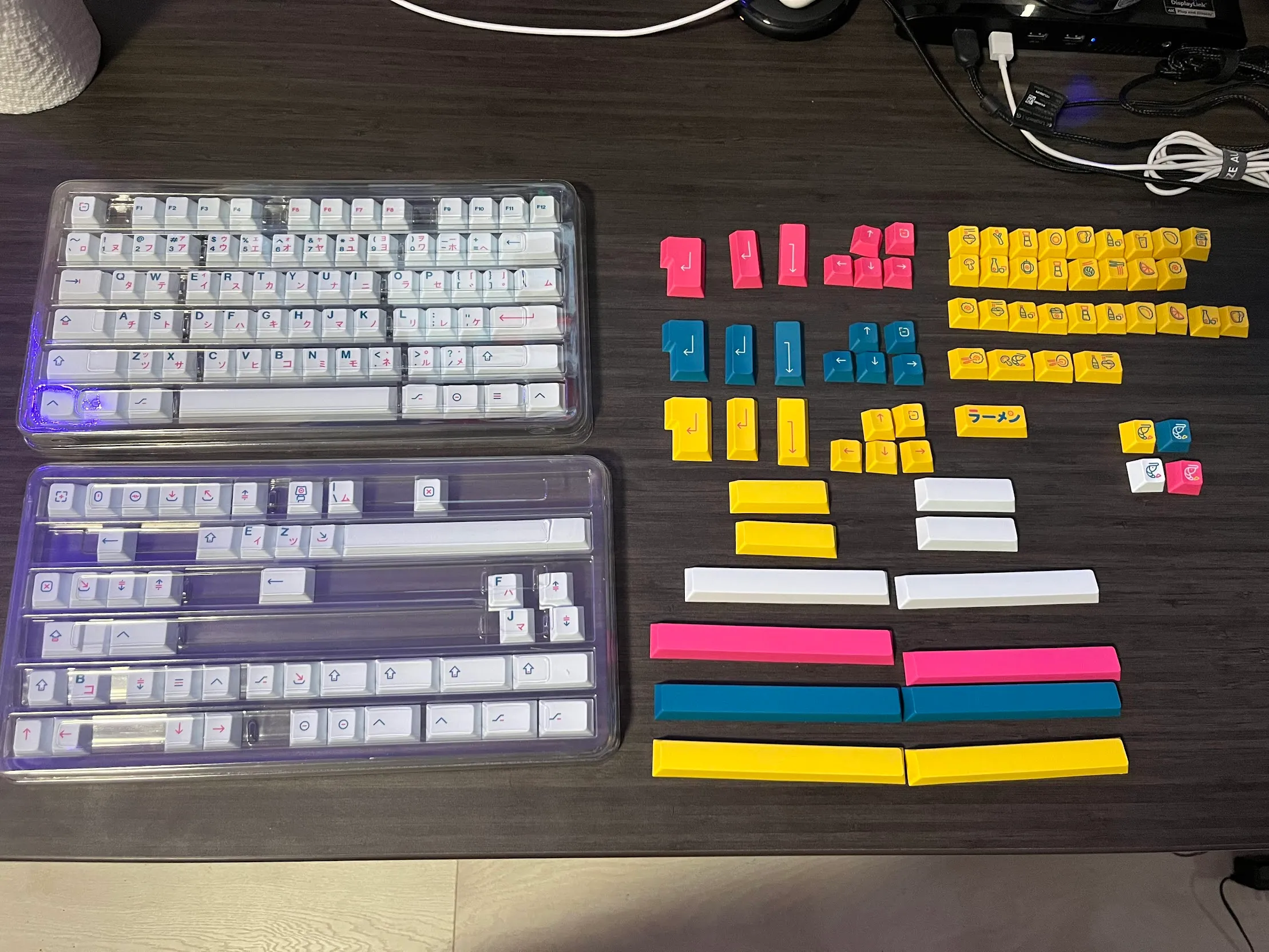 PBT Ramenstop Keycaps